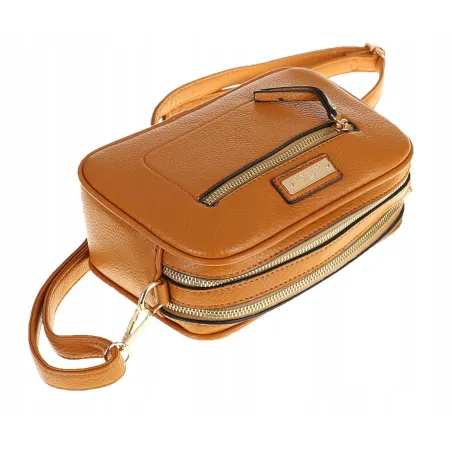 CHARRO Włoska Marka Torebka Damska Kuferek Listonoszka CH96689 Yellow