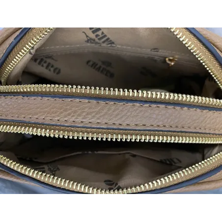 CHARRO Włoska Marka Torebka Damska Kuferek Listonoszka CH96689 Yellow