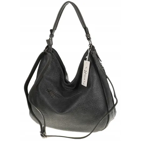 The Grace bags Torebka Listonoszka Worek na Ramię LH2555 Grey