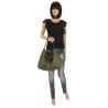 The Grace bags Torebka Listonoszka Worek na Ramię LH2555 Green