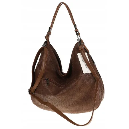 The Grace bags Torebka Listonoszka Worek na Ramię LH2555 Brown