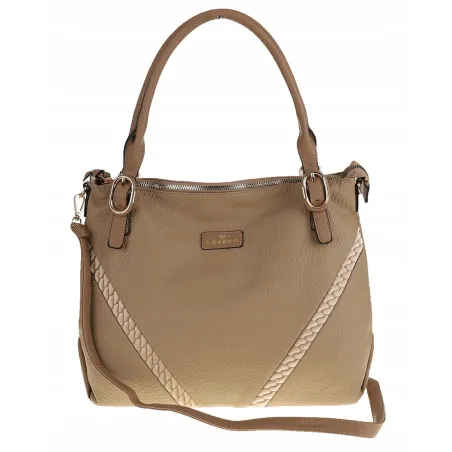 CHARRO Włoska Marka  Torebka Damska Listonoszka Modna Worek Shopper CH667853 Khaki