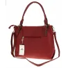 CHARRO Włoska Marka Torebka Damska Listonoszka Modna Worek Shopper CH667853 Red