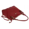CHARRO Włoska Marka Torebka Damska Listonoszka Modna Worek Shopper CH667853 Red