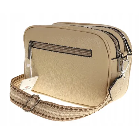 CHARRO Włoska Marka Torebka Damska Listonoszka Modna CH245047 Khaki