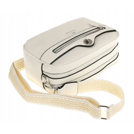 CHARRO Włoska Marka  Torebka Damska Listonoszka Modna CH245047 White