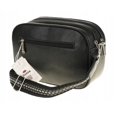 CHARRO Włoska Marka  Torebka Damska Listonoszka Modna CH245047 Black