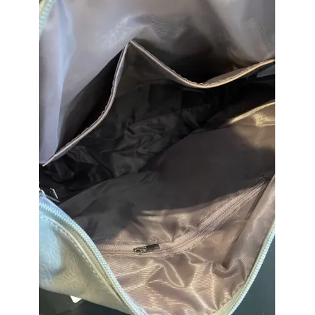 Włoska Marka  Torebka Damska Listonoszka Plecak Worek na Ramię Shopper 2085 Black