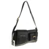 Enrico Coveri Włoska Marka Torebka Damska na Ramę Elegancki kuferek EC6080 Black