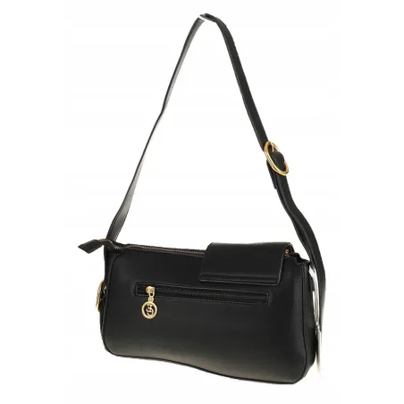 Enrico Coveri Włoska Marka Torebka Damska na Ramę Elegancki kuferek EC6080 Black