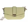 Coveri Collection Włoska Marka Torebka na Ramę kuferek Listonoszka CC233 Green