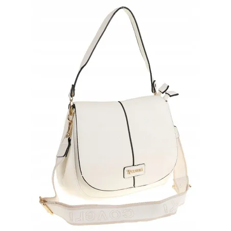 YY coveri Włoska Marka Torebka na Ramę kuferek Listonoszka CWHUA1614 Biała