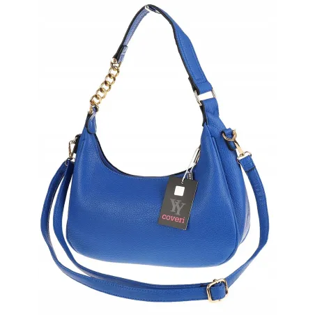 YY coveri  Włoska Marka Torebka Damska listonoszka kuferek CJLSU1763 S.Blue