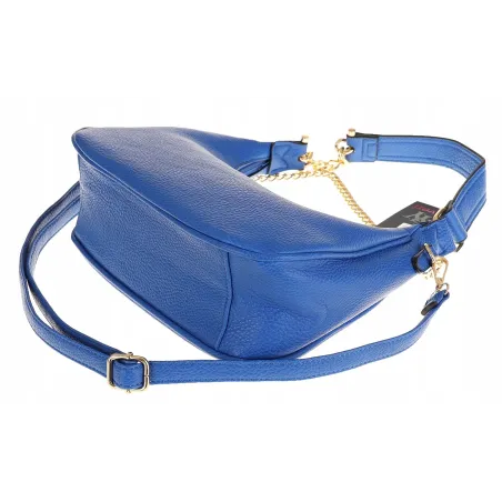 YY coveri  Włoska Marka Torebka Damska listonoszka kuferek CJLSU1763 S.Blue