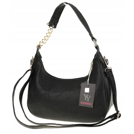 YY coveri Włoska Marka  Torebka Damska listonoszka kuferek CJLSU1763 Black