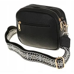 Torebka Damska Listonoszka kuferek Modna Pojemna na Ramię YD1880 Black