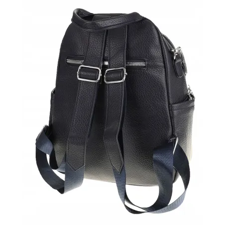 Torebka Damska Modny Plecak Teczka Miejska Shoper Ramię 0976 Blue