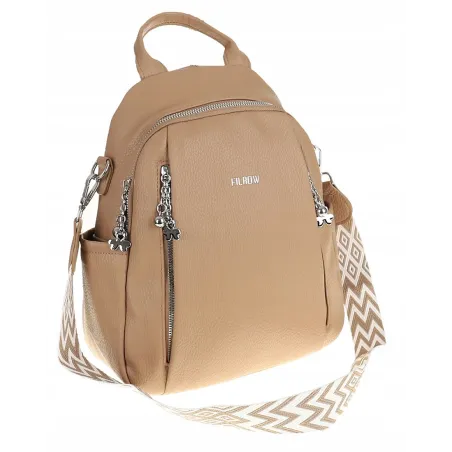 Torebka Damska Modny Plecak Teczka Miejska Shoper Ramię 0976 Khaki