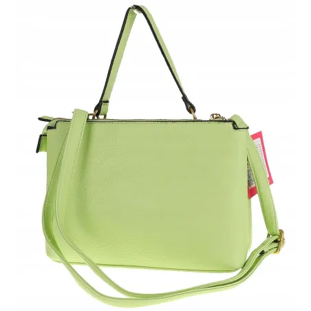 YY Coveri Włoska Marka Torebka do Ręki kuferek Listonoszka CJLTU1492 Green