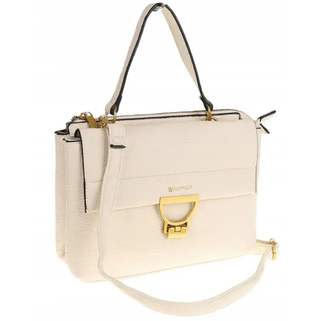 YY Coveri Włoska Marka Torebka do Ręki kuferek Listonoszka CJLTU1492 Beige