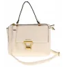 YY Coveri Włoska Marka Torebka do Ręki kuferek Listonoszka CJLTU1492 Beige