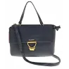 YY Coveri Włoska Marka Torebka do Ręki kuferek Listonoszka CJLTU1492 Blue