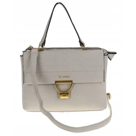 YY Coveri Włoska Marka Torebka do Ręki kuferek Listonoszka CJLTU1492 Grey