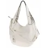 CHARRO Włoska Marka Torebka Listonoszka Worek na Ramię Shopper CH202319 White