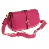 YYcoveri Włoska Marka  Torebka Damska Kuferek Listonoszka naRamę CJL502031 Fuchsia