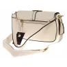 YYcoveri Włoska Marka Torebka Damska Kuferek Listonoszka na Ramę CJL502031 Beige