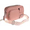 CHARRO Włoska Marka  Torebka Damska Listonoszka Kuferek CH966841 Pink