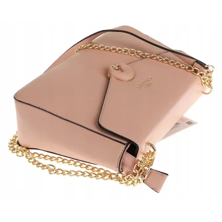 CHARRO Włoska Marka Torebka Damska Listonoszka Kuferek CH667866 Pink