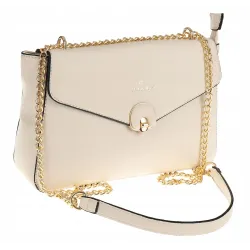 CHARRO Włoska Marka Torebka Damska Listonoszka Kuferek CH667866 Beige