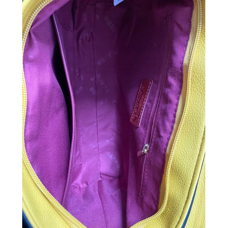 CHARRO Włoska Marka  Torebka Damska Listonoszka Kuferek CH667866 Taupe