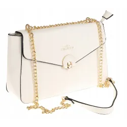 CHARRO Włoska Marka  Torebka Damska Listonoszka Kuferek CH667866 White