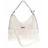 CHARRO Włoska Marka  Torebka Listonoszka Worek na Ramię Shopper CH855631 White