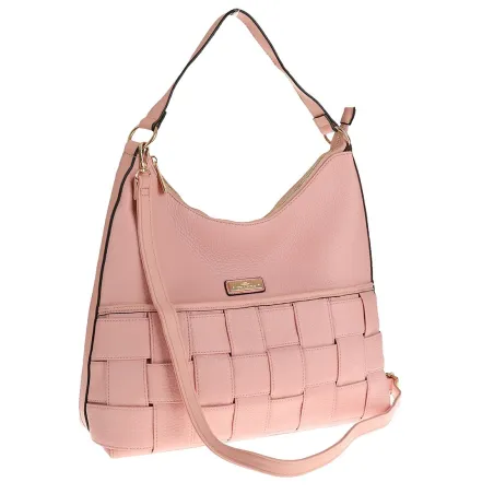 CHARRO Włoska Marka Torebka Listonoszka Worek na Ramię Shopper CH855631 Pink