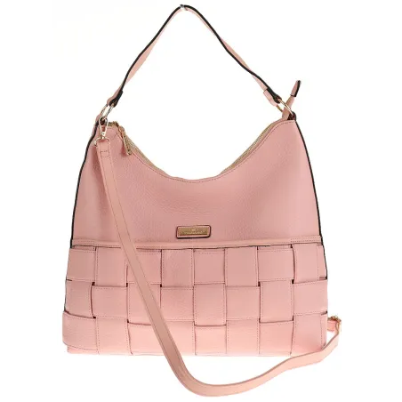 CHARRO Włoska Marka Torebka Listonoszka Worek na Ramię Shopper CH855631 Pink