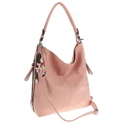 The Grace bags Torebka Damska Worek Listonoszka Shoper LH2570 Pink