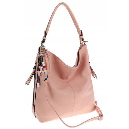 The Grace bags Torebka Damska Worek Listonoszka Shoper LH2570 Pink