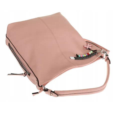 The Grace bags Torebka Damska Worek Listonoszka Shoper LH2570 Pink