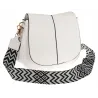 Torebka Damska Listonoszka Pojemna Miejska Kuferek na Ramię HJ8836 Biała