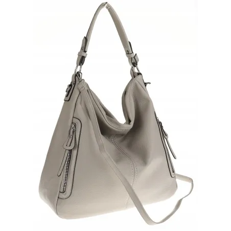 The Grace bags Torebka Damska Shoper Worek na Ramię LH2578 Grey