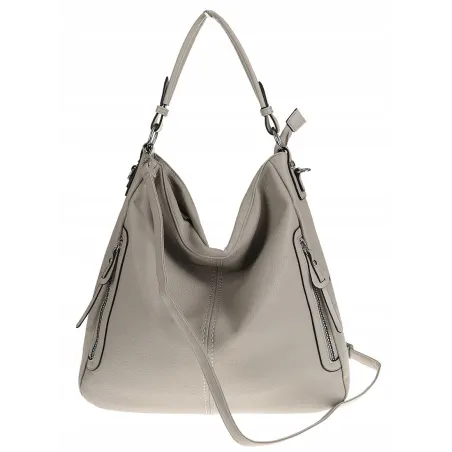 The Grace bags Torebka Damska Shoper Worek na Ramię LH2578 Grey