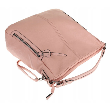The Grace bags Torebka Damska Shoper Worek na Ramię LH2578 Pink