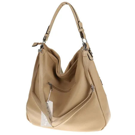 The Grace bags Torebka Damska Shoper Worek na Ramię LH2578 Khaki