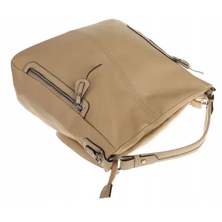 The Grace bags Torebka Damska Shoper Worek na Ramię LH2578 Khaki