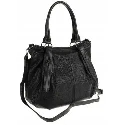 The Grace bags Torebka Listonoszka Worek na Ramię LH2576 Black
