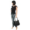 The Grace bags Torebka Listonoszka Worek na Ramię LH2576 Black