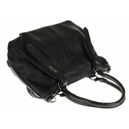 The Grace bags Torebka Listonoszka Worek na Ramię LH2576 Black